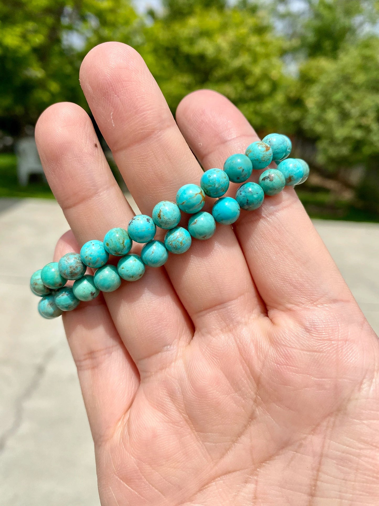 Blue Turquoise Bracelet