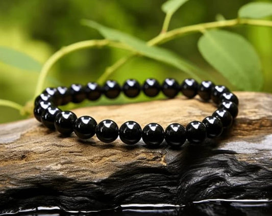Black Tourmaline Bracelet - Protection & Grounding