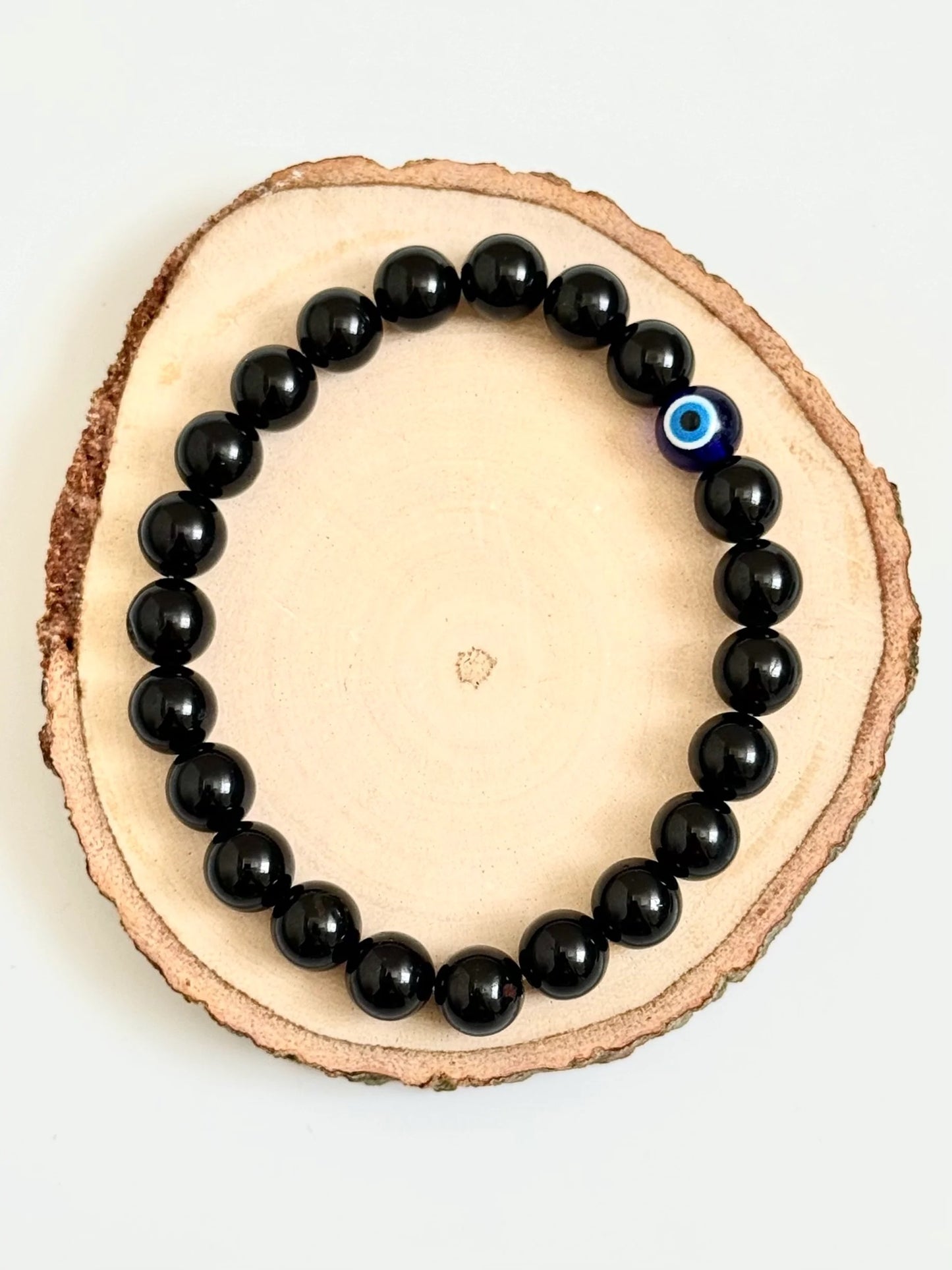 Black Tourmaline Bracelet - Protection & Grounding