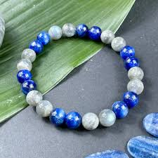 Green Aventurine & Lapis Lazuli Bracelet- Luck & Wisdom